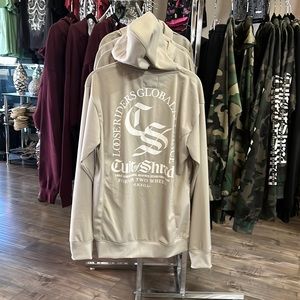 Men’s Loose Riders Pullover Hoodie - Cream